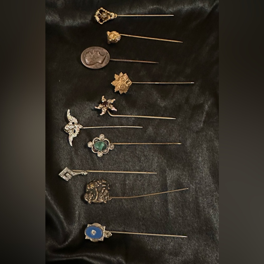 Vintage Stick Pin Collection - Exquisite Assortment - Picture 4 of 5